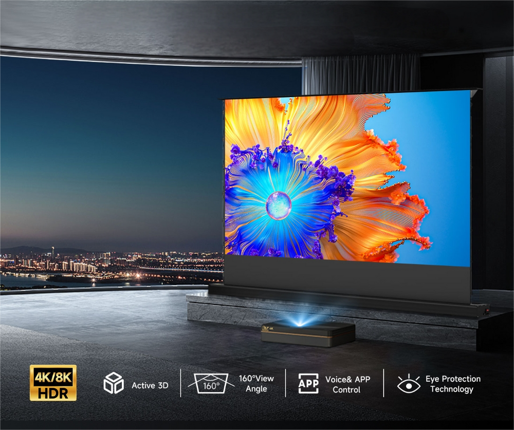 🧠 Smart Touch Meets Mega Display – The Future of Watching!