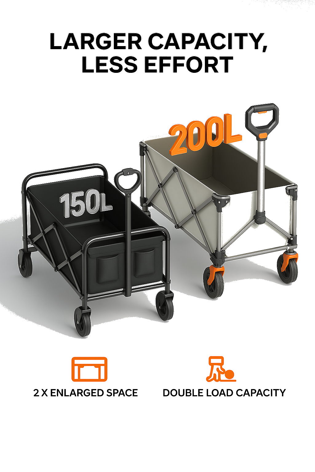 Heavy Lifting? Let the Wagon Work! 🧳🚛